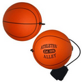 Basketball Yo-Yo Bungee Stress Reliever